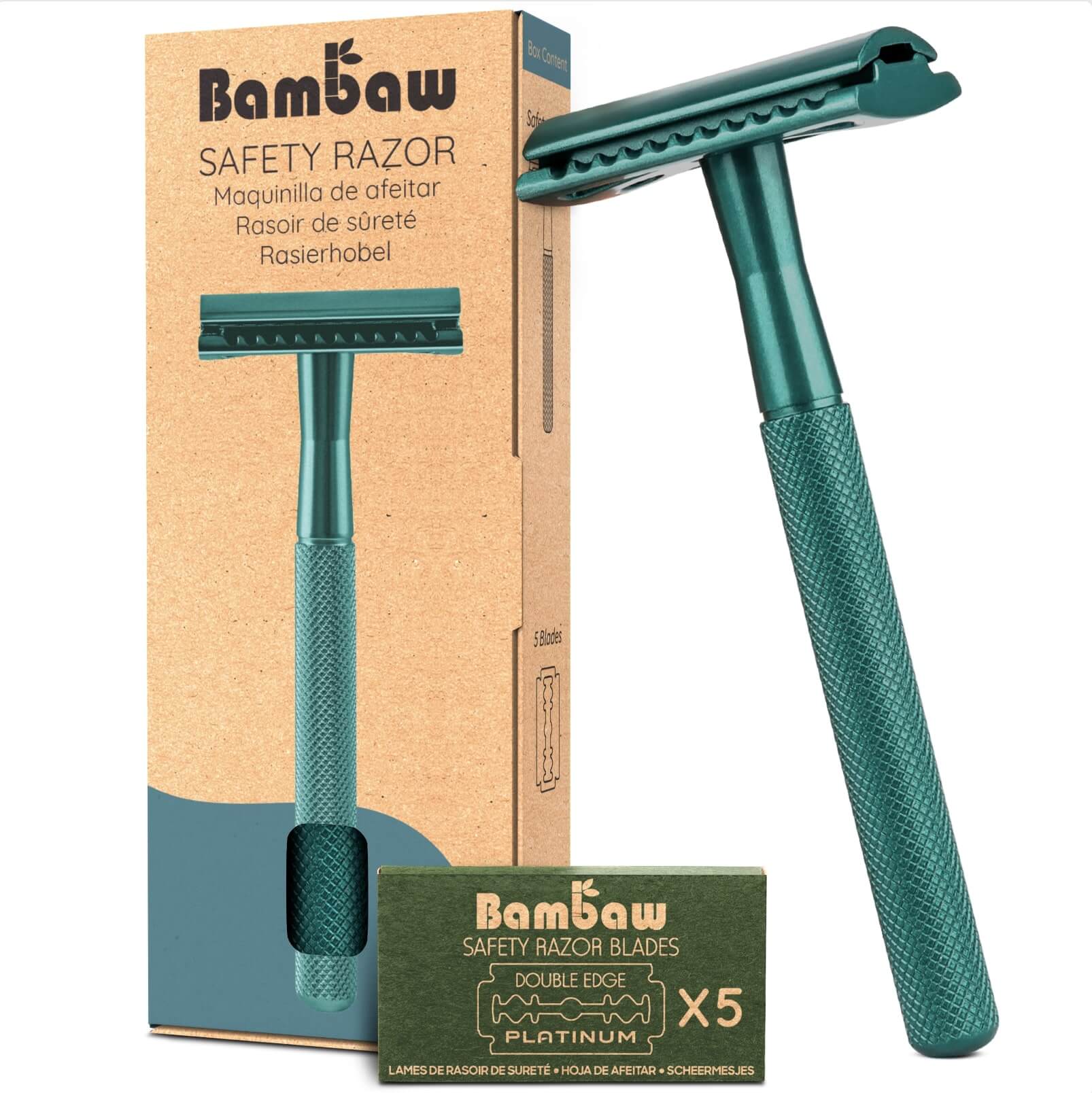 Metal Safety Razor - The Plastic Free Co.
